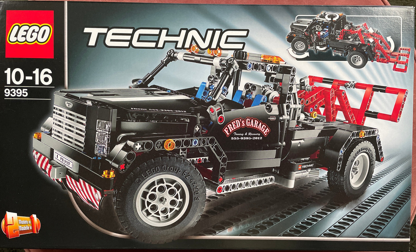 Lego Technic set Pick-Up Sleepwagen - 9395
