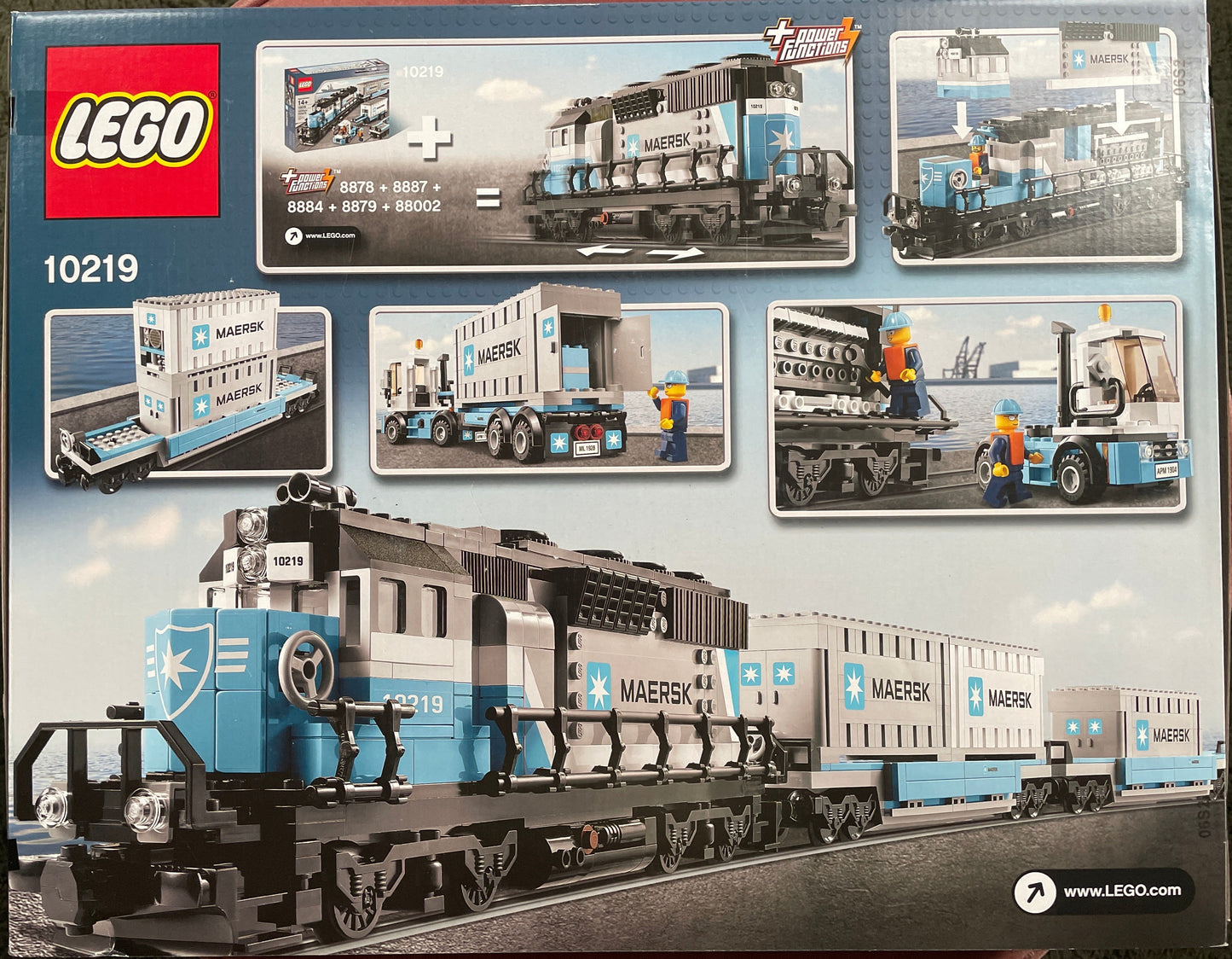 Lego set Maersk trein - 10219