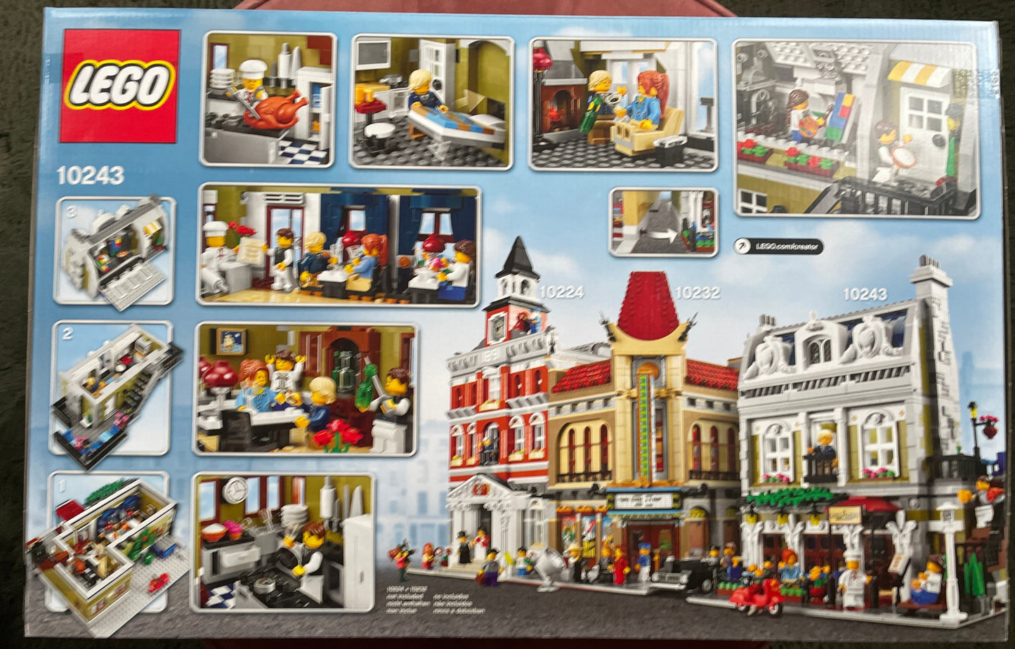 Lego creator expert set Parisian Restaurant - 10243