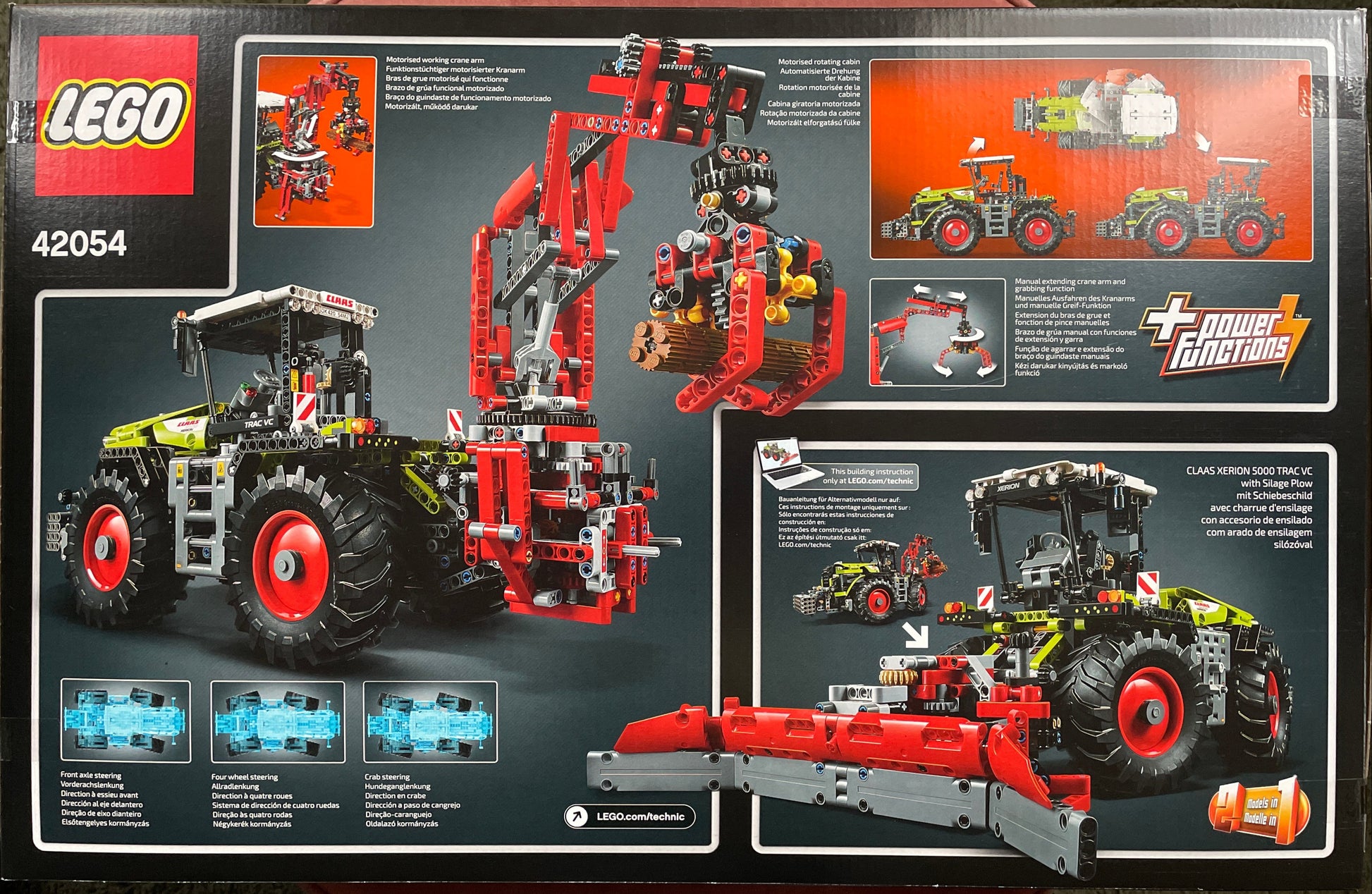 Lego Technic set Claas Xerion 500 Trac VC - 42054