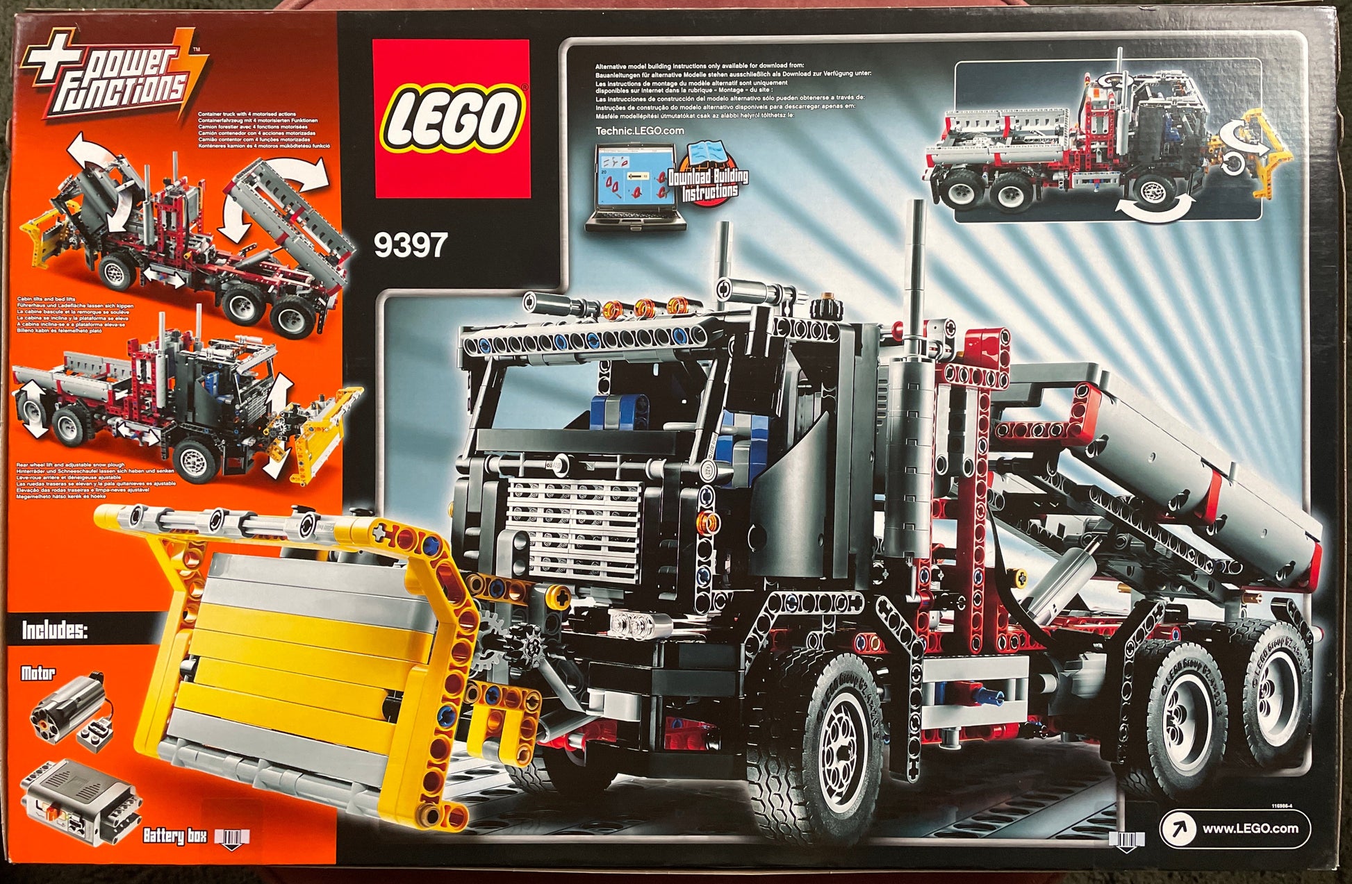 Lego Technic set Boomstammentransport - 9397
