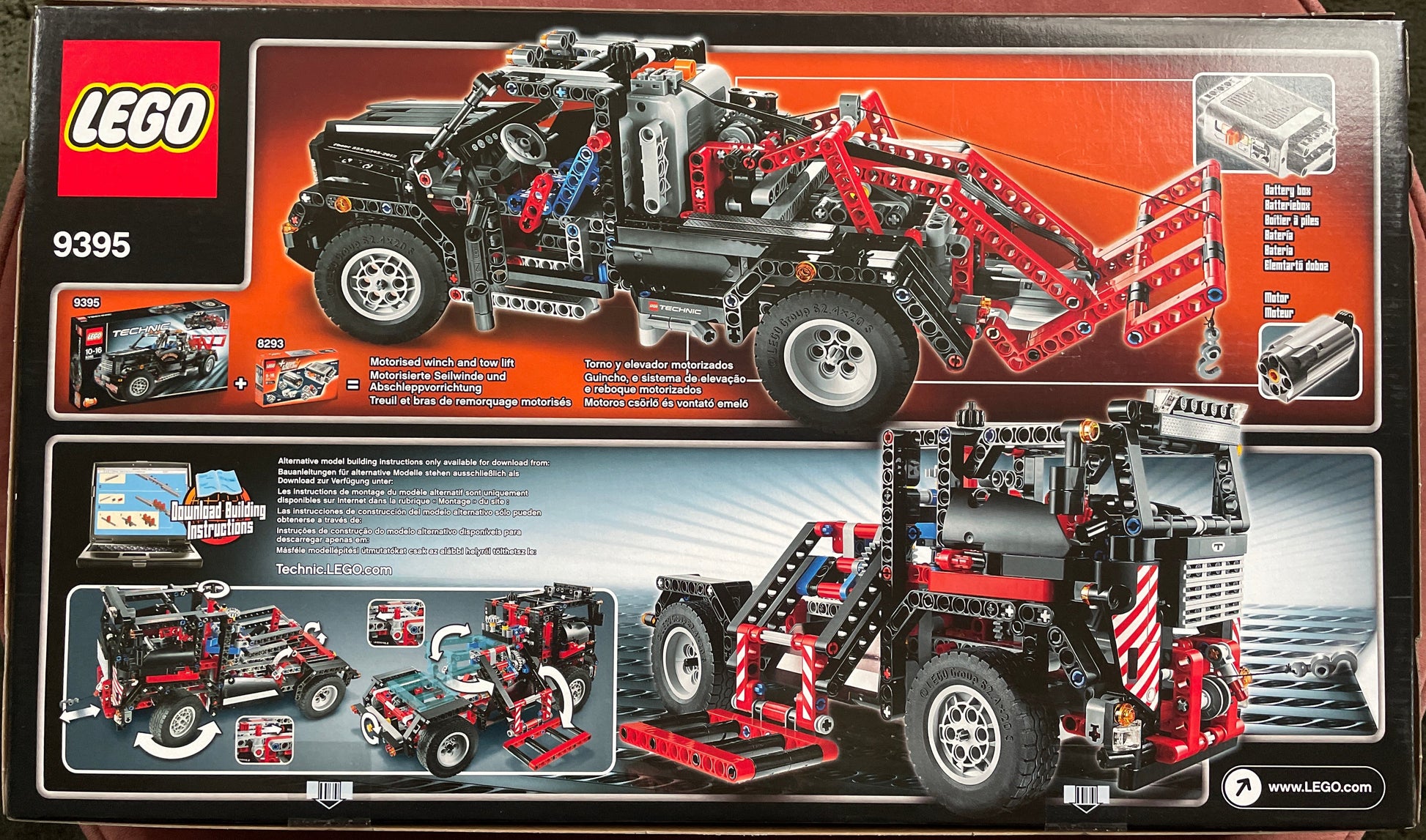 Lego Technic set Pick-Up Sleepwagen - 9395