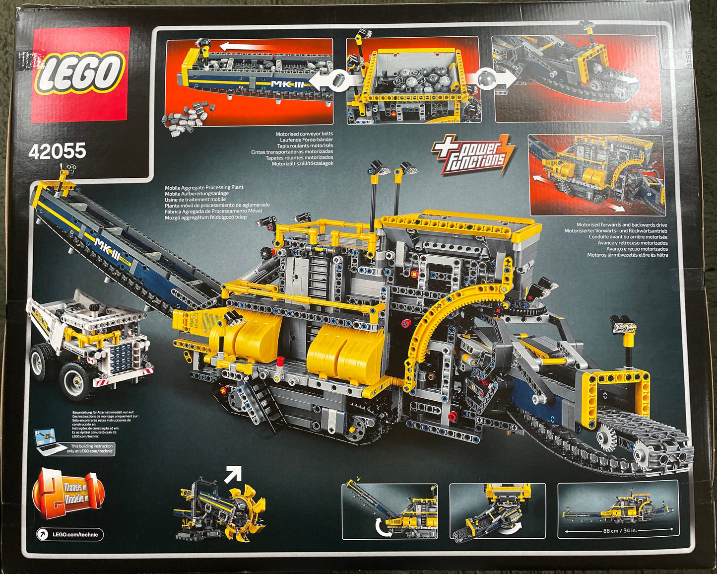 Lego Technic set Bucket Wheel Excavator - 42055