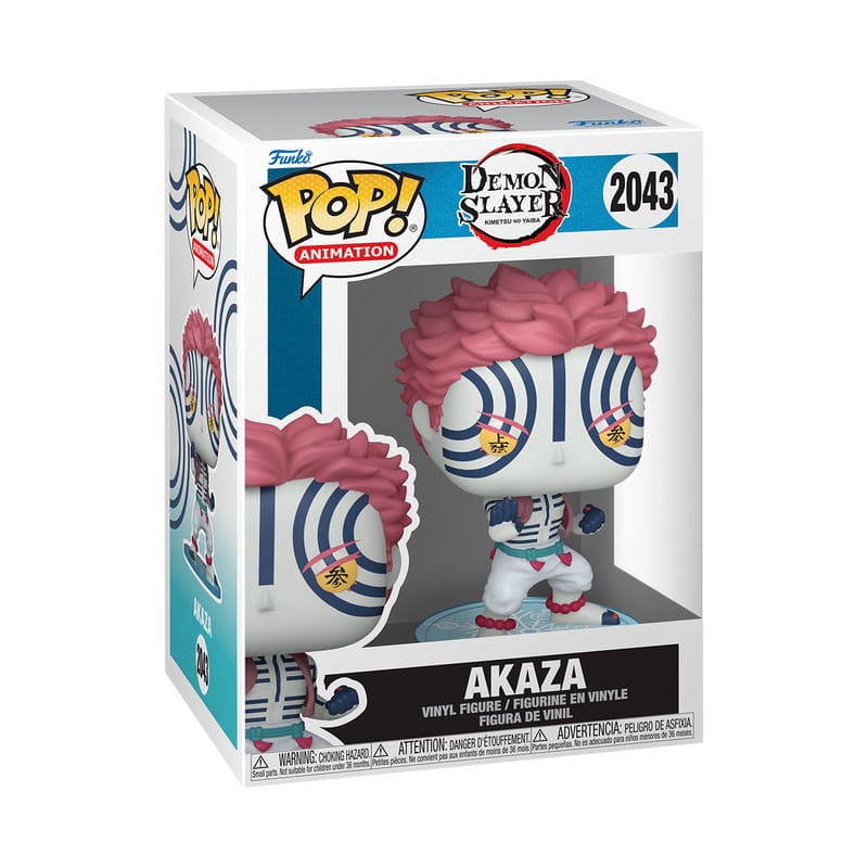 Demon Slayer: Kimetsu no Yaiba POP! Animation Vinyl Figure – Akaza – 9 cm