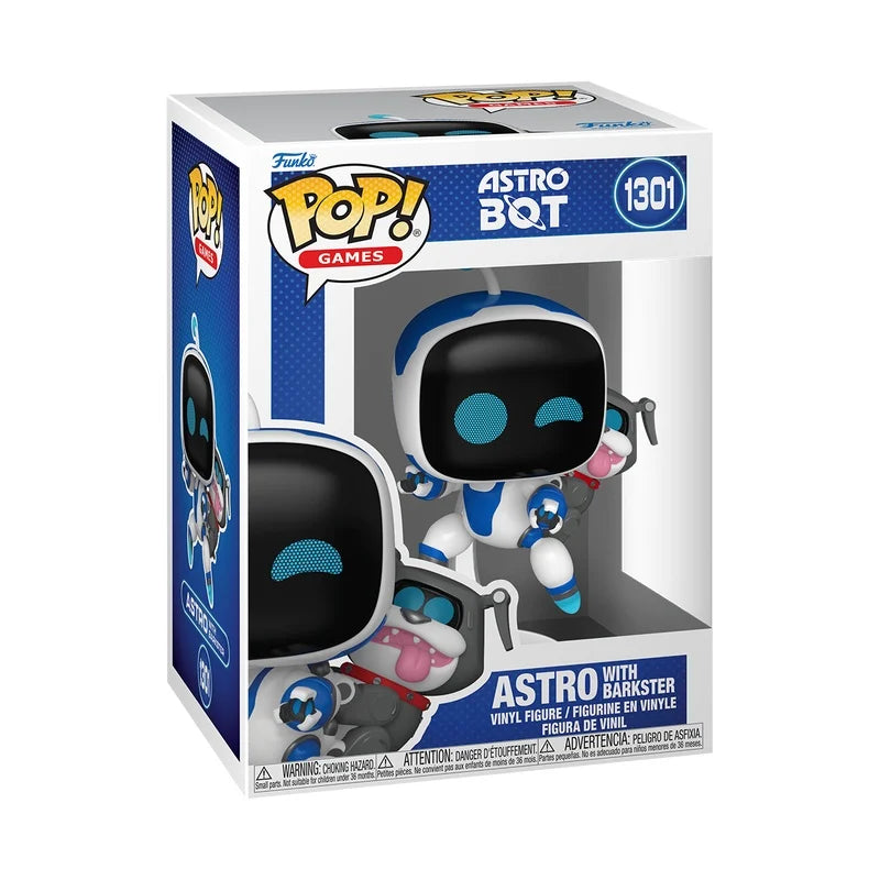 Funko POP! Games – Astro Bot: Astro with Barkster (N° 1301)