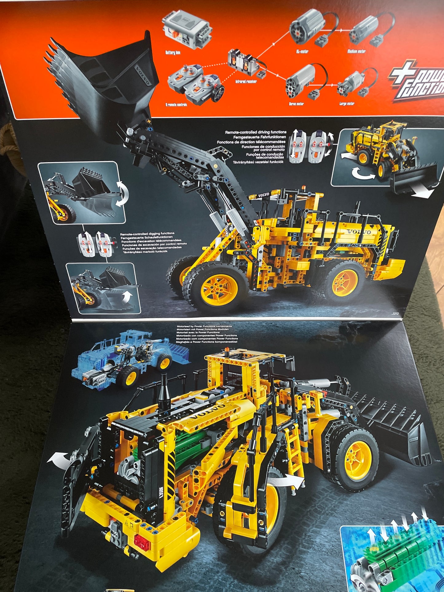 LEGO Technic Op Afstand Bedienbare Volvo L350F Wiellader - 42030