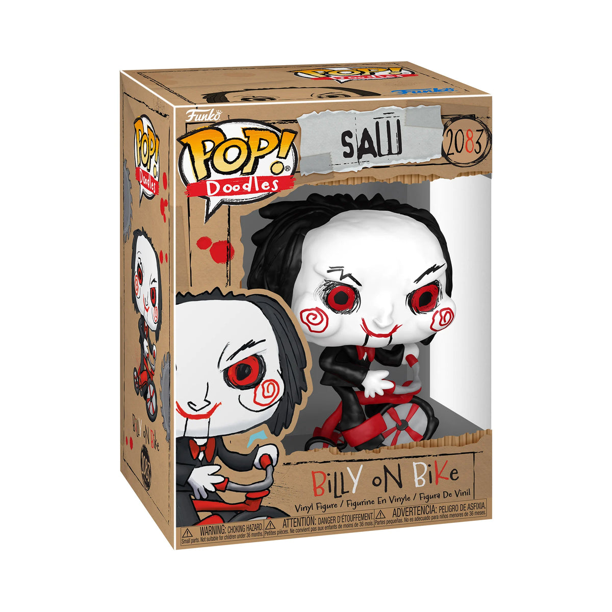 Funko POP! Movies – Saw: Billy on Bike (Doodles)