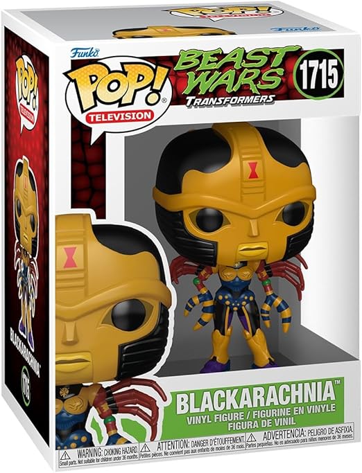 Transformers POP! TV Vinyl Figure – Blackarachnia – 9 cm