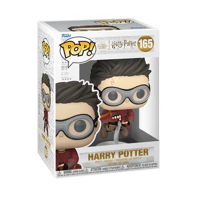 Harry Potter and the Prisoner of Azkaban POP! Movies Vinyl Figure – Harry with Broom (Quidditch) – Nr. 165
