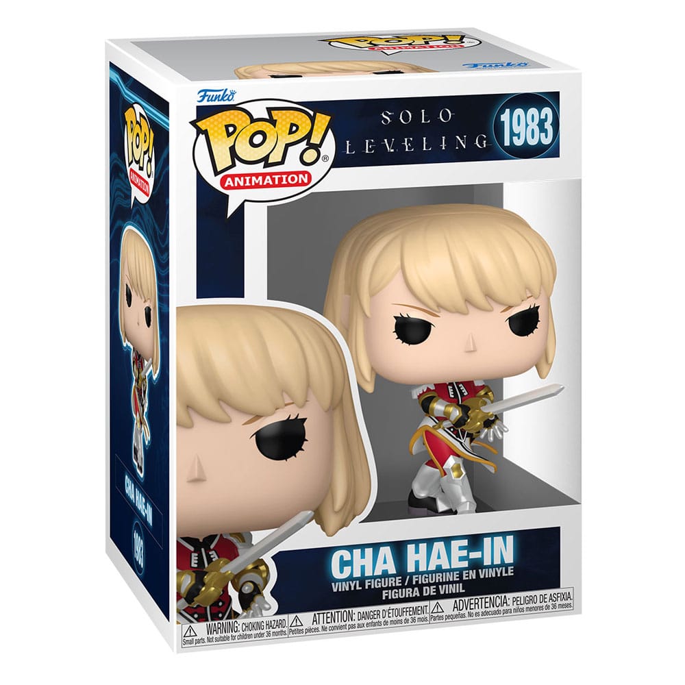 Solo Leveling POP! Animation Vinyl Figure – Cha Hae-In – 9 cm