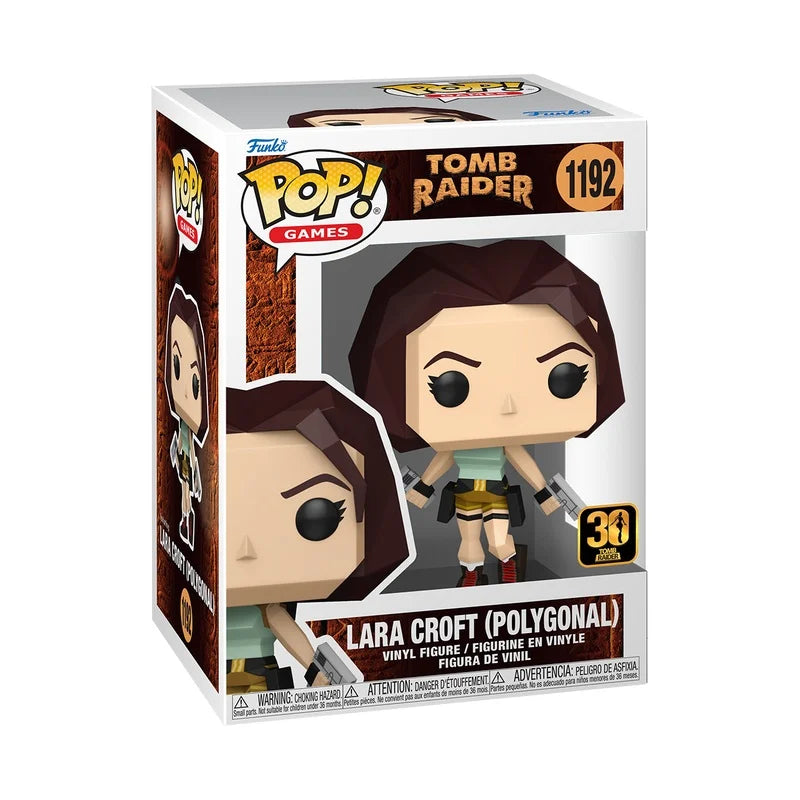 TOMB RAIDER - POP Games - Lara Croft (Polygon) - N° 1192