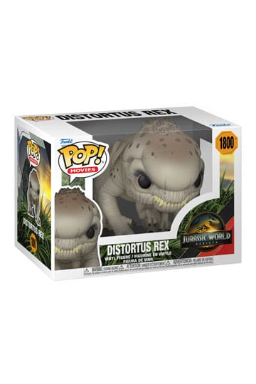 Jurassic World Rebirth POP! Movies Vinyl Figure – Distortus Rex – 9 cm