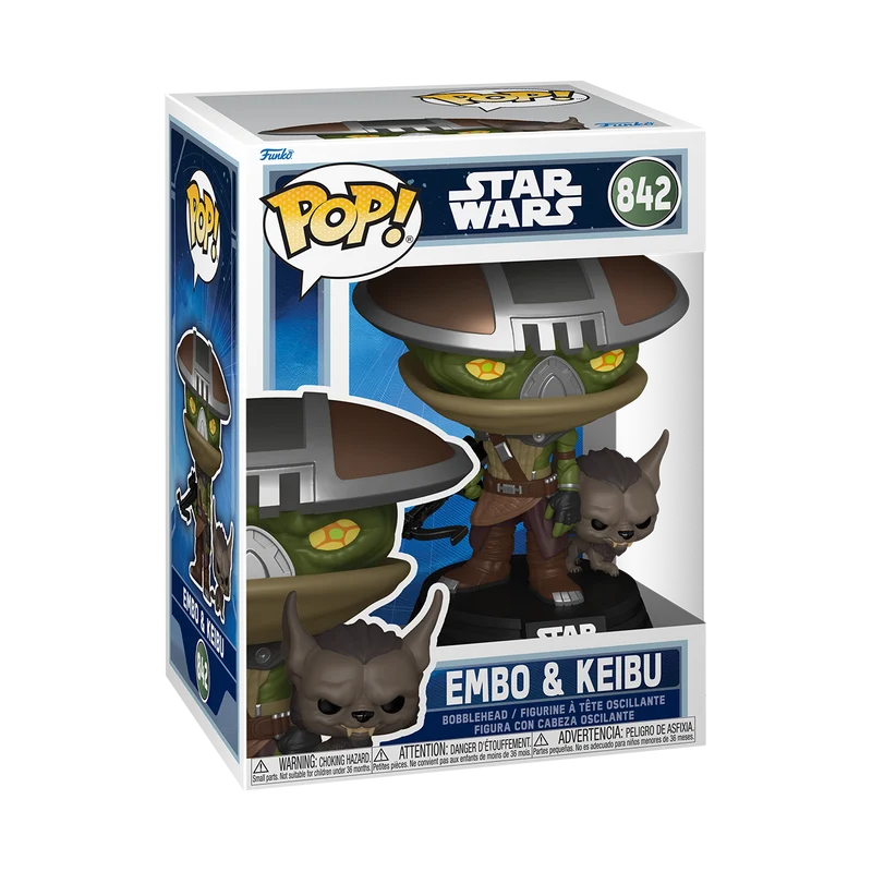 MANDALORIAN & GROGU - POP & Buddy - Embo & Keibu - N° 842