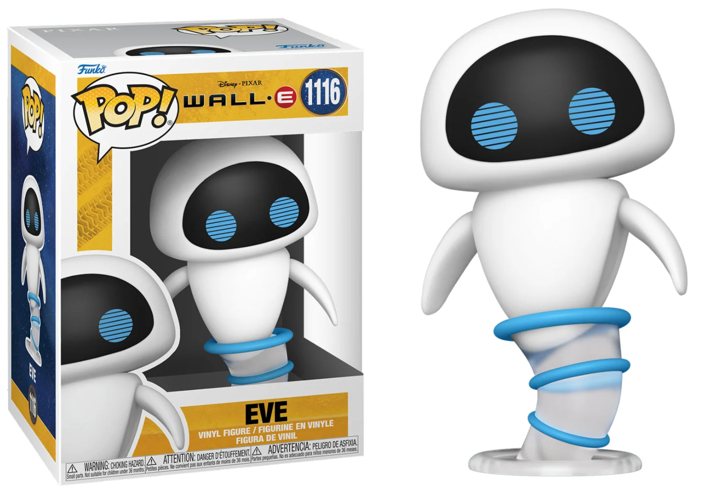 WALL-E POP! Vinyl Figure – Eve Flying – No. 1116