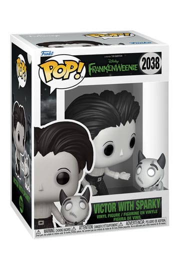 Frankenweenie POP! & Buddy Movies Vinyl Figures – Victor with Sparky – 9 cm