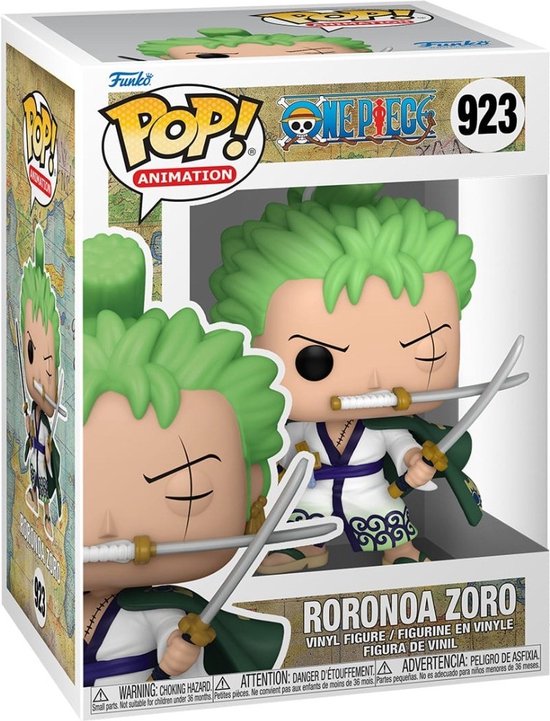 One Piece POP! Animation Vinyl Figure Roronoa Zoro 9 cm