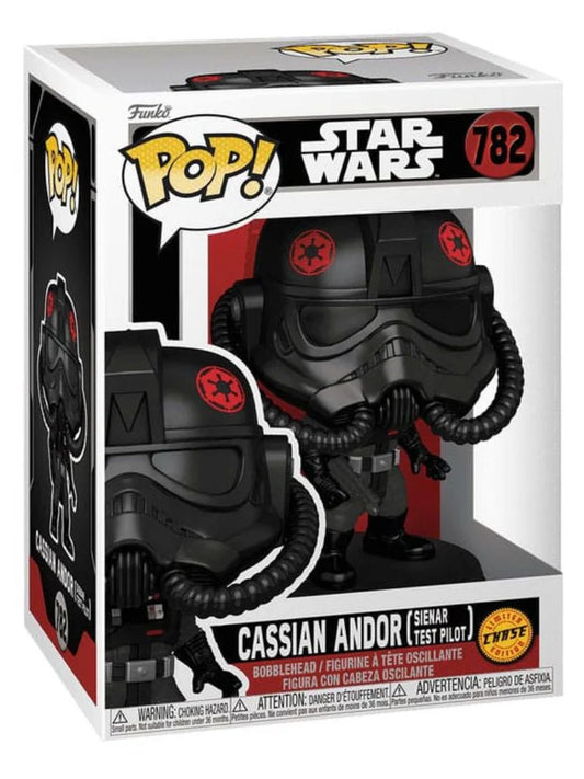 Star Wars: Andor POP! TV Vinyl Figure – Cassian Andor (Sienar Test Pilot) Chase – 9 cm