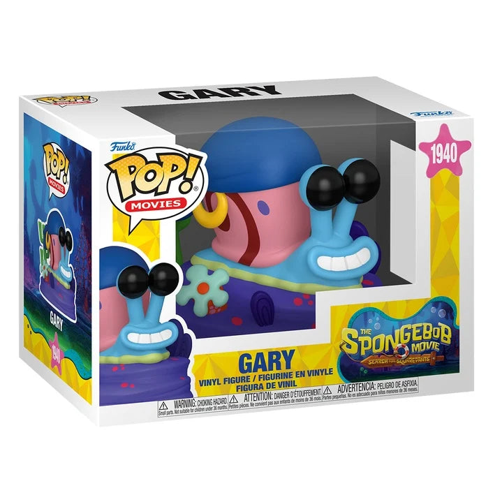 The SpongeBob Movie POP! Movies Vinyl Figure – Gary (Pirate) – No. 1940