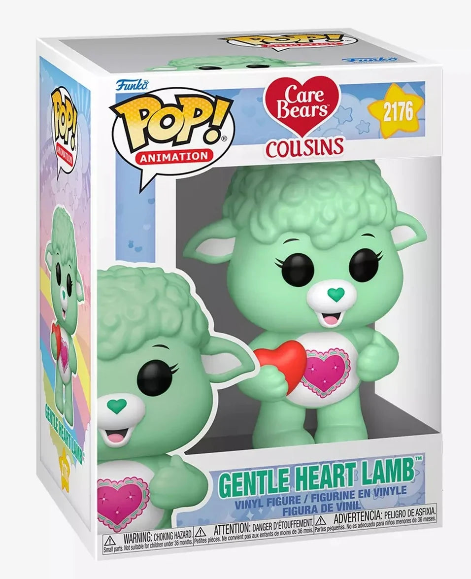 Care Bear Cousins POP! Animation Vinyl Figure – Gentle Heart Lamb – No. 2176