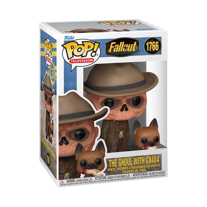 Fallout POP! & Buddy TV Vinyl Figure – The Ghoul & CX404 – 9 cm