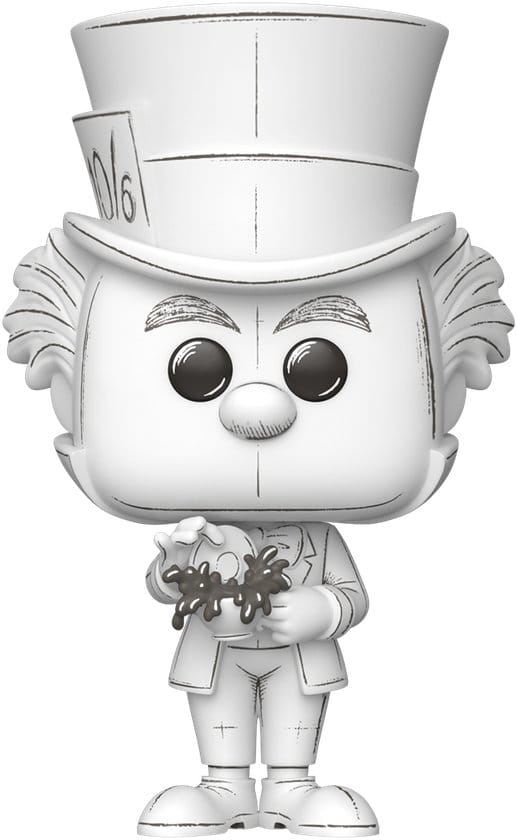 Alice in Wonderland POP! Disney Vinyl Figure – Sketched Mad Hatter (Exclusive Version) – 9 cm