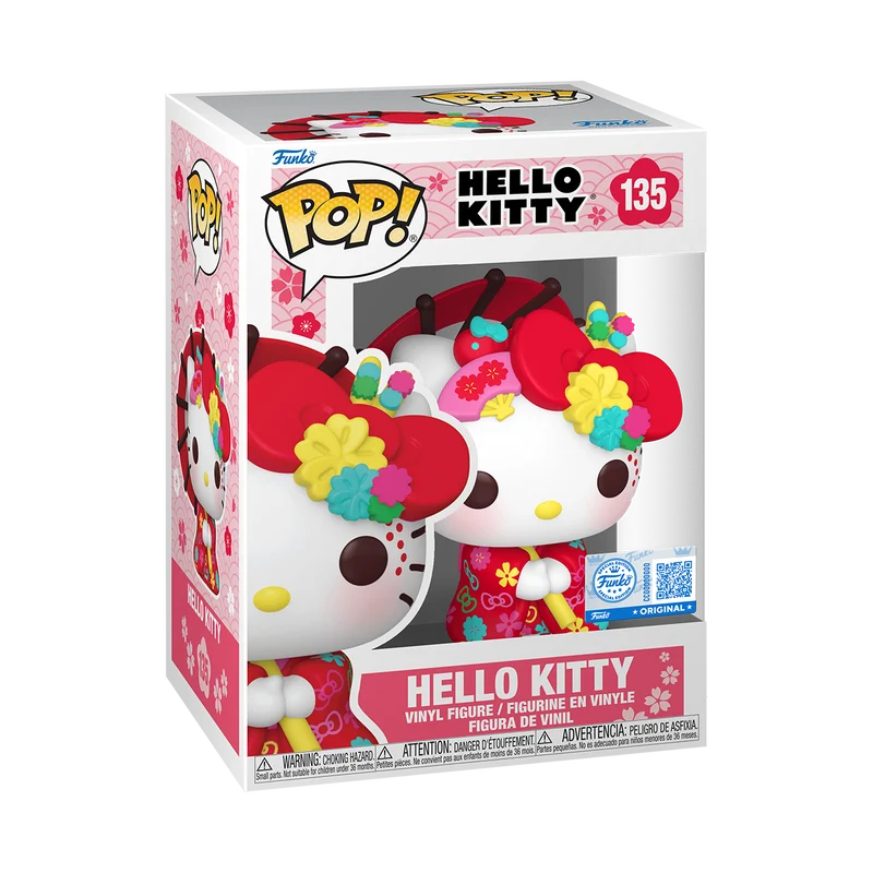 Hello Kitty POP! Sanrio Vinyl Figure – Hello Kitty in Kimono – No. 135
