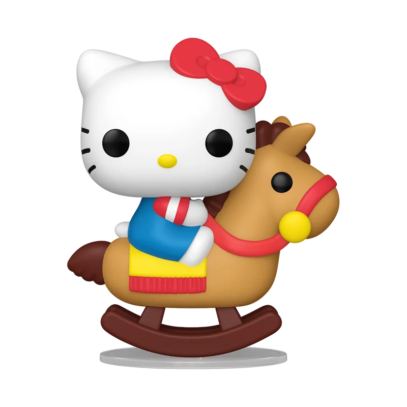 Hello Kitty POP! Premium Vinyl Figure – Hello Kitty on Rocking Horse – No. 134