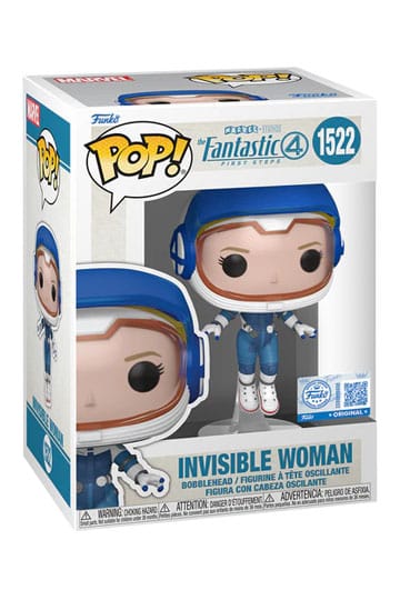 The Fantastic Four: First Steps POP! Vinyl Figure – Invisible Woman (Astronaut) – 9 cm