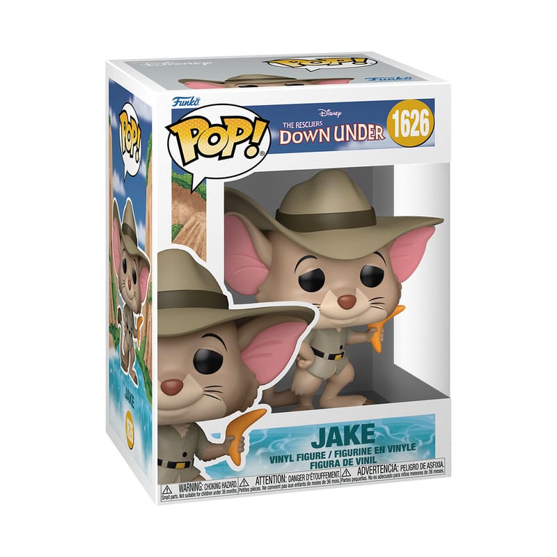 The Rescuers Down Under POP! Disney Vinyl Figure – Jake – 9 cm