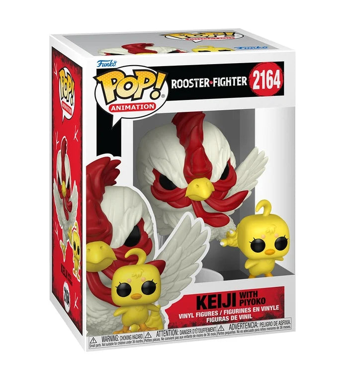 Rooster Fighter POP! & Buddy Vinyl Figure – Kaiji & Piyoko – No. 2164