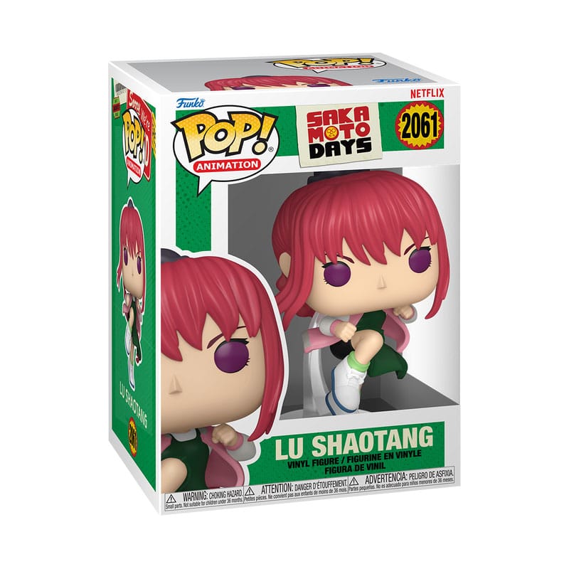 Sakamoto Days POP! Animation Vinyl Figure – Lu – 9 cm
