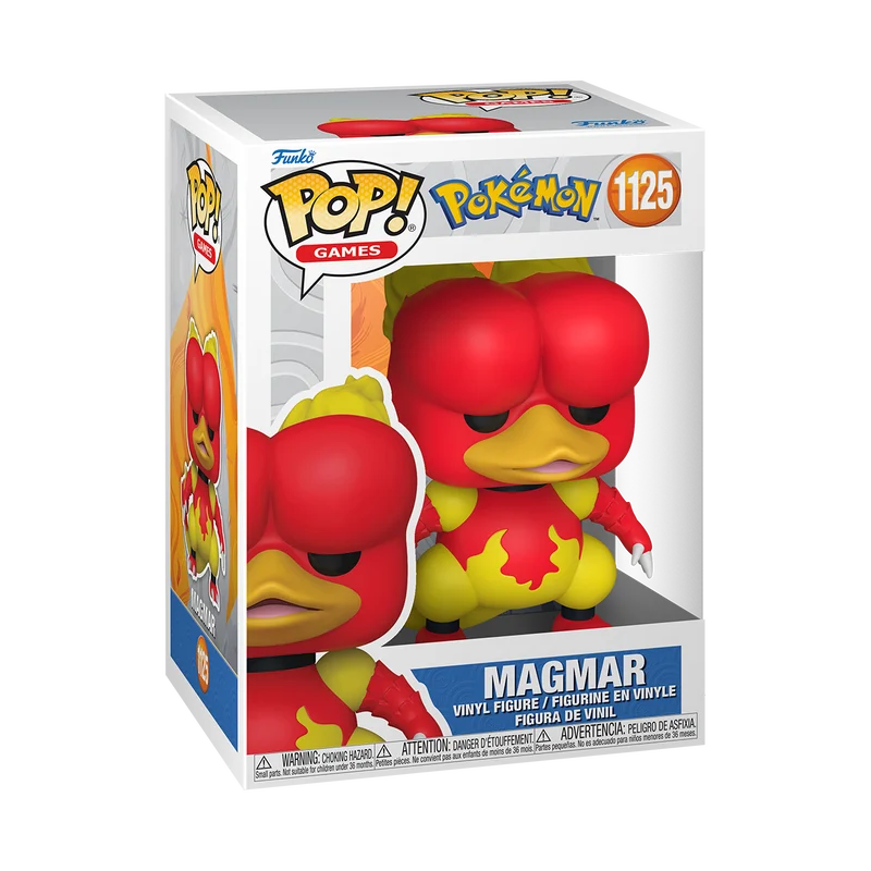 Pokémon POP! Games Vinyl Figure – Magmar – No. 1125