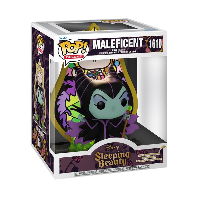 Disney POP! Deluxe Vinyl Figure – Maleficent (Glass) – 9 cm