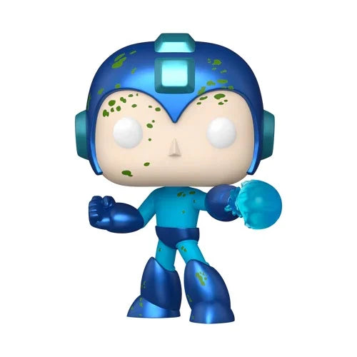 Figurine Funko Fusion – Pop! Games en vinyle – Mega Man (Édition Chase) – 9 cm