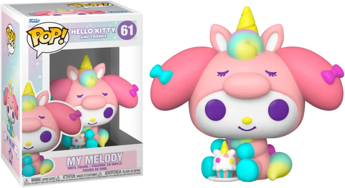 Figurine Hello Kitty POP! Sanrio en vinyle – My Melody (Là-haut) – N° 61