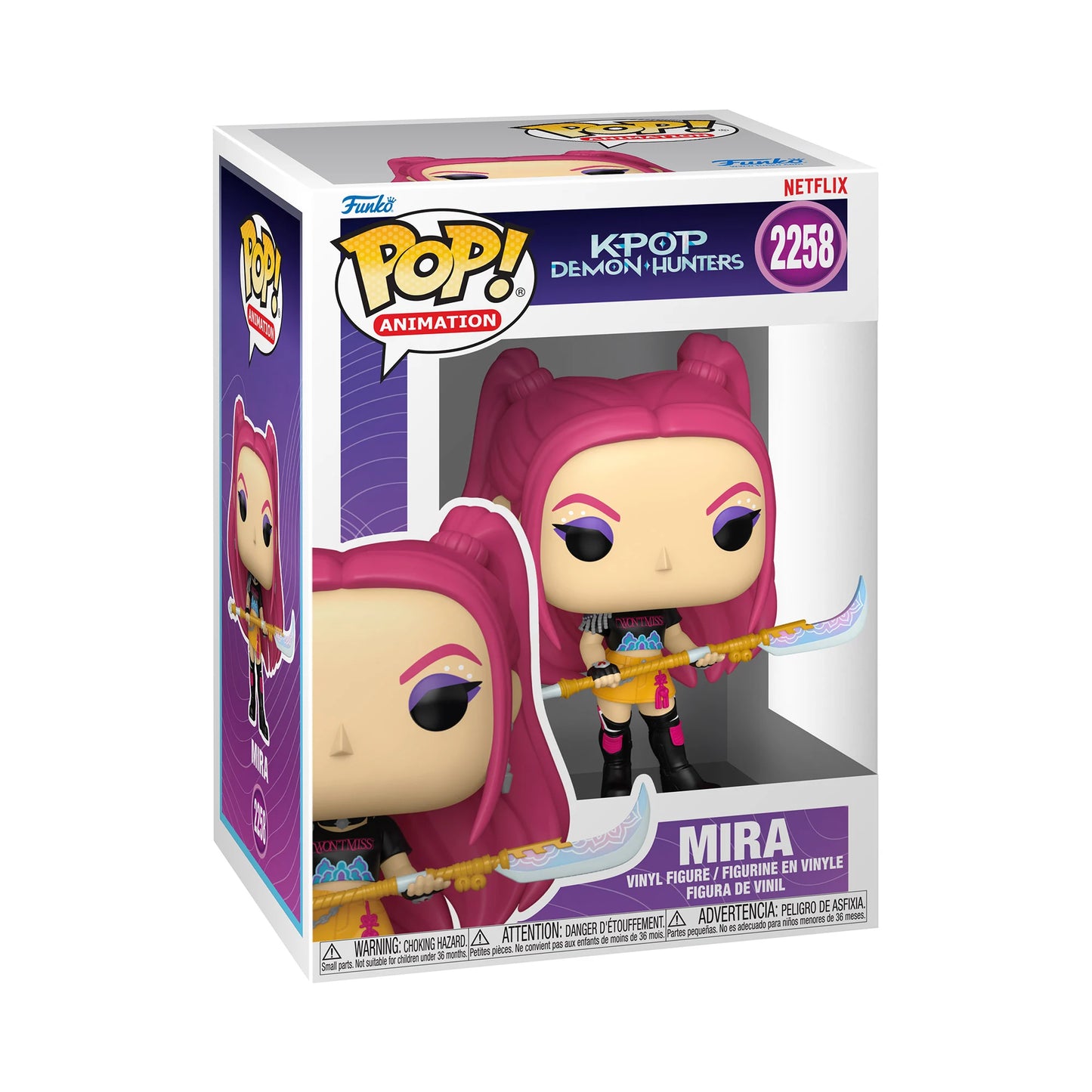 KPOP Demon Hunters POP! Animation Vinyl Figure – Mira – No. 2258