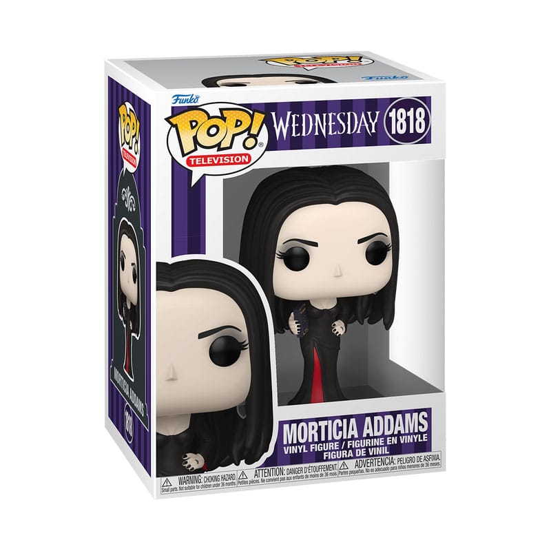 Wednesday POP! TV Vinyl Figure – Morticia Addams – 9 cm