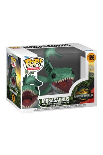 Jurassic World Rebirth POP! Movies Vinyl Figure – Mosasaurus – 9 cm