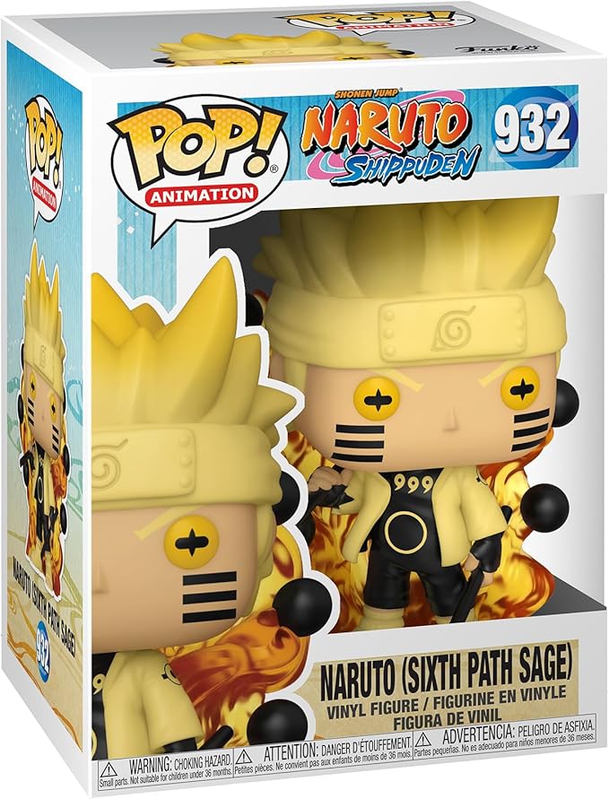 Naruto POP! Animation Vinyl Figure Naruto Six Path Sage 9 cm