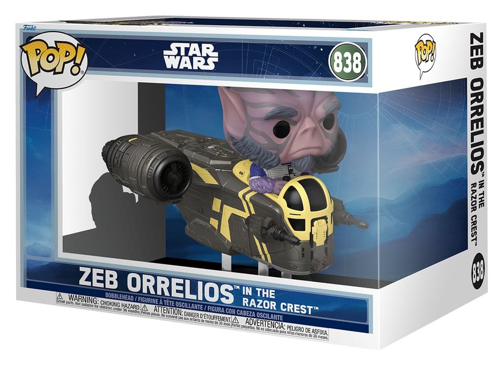 Star Wars POP! Ride Deluxe Vinyl Figure – Zeb Orrelios – Nr. 838