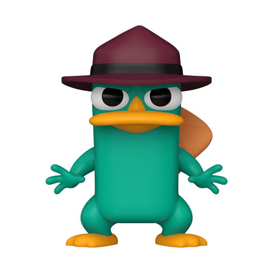 Phineas and Ferb POP! Disney Vinyl Figure – Agent Perry – 9 cm