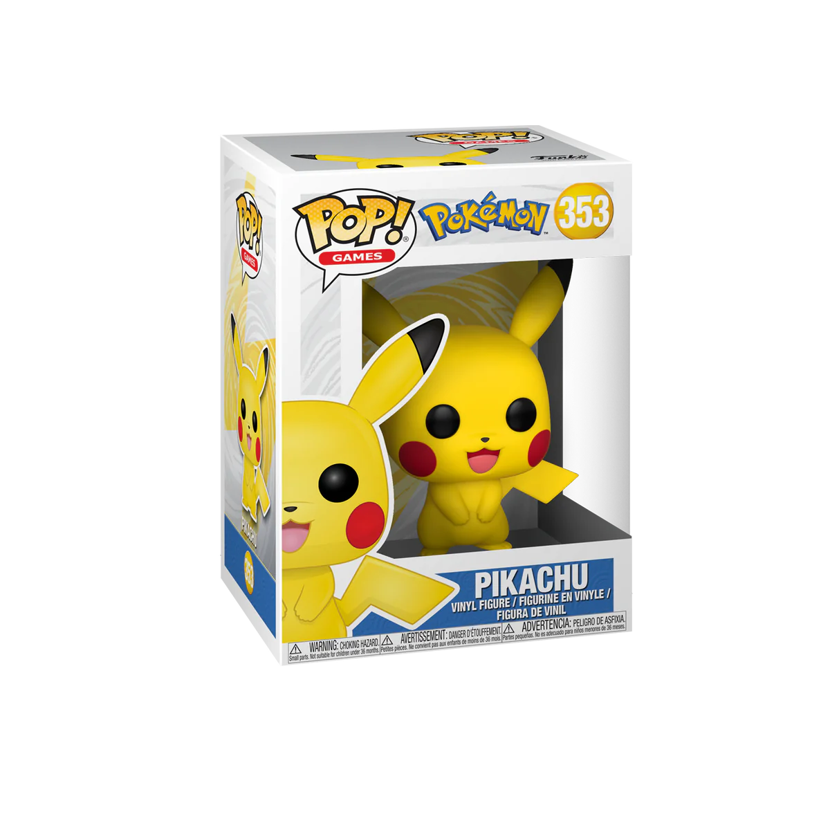 Pokemon POP! Games Vinyl Figure Pikachu 9 cm