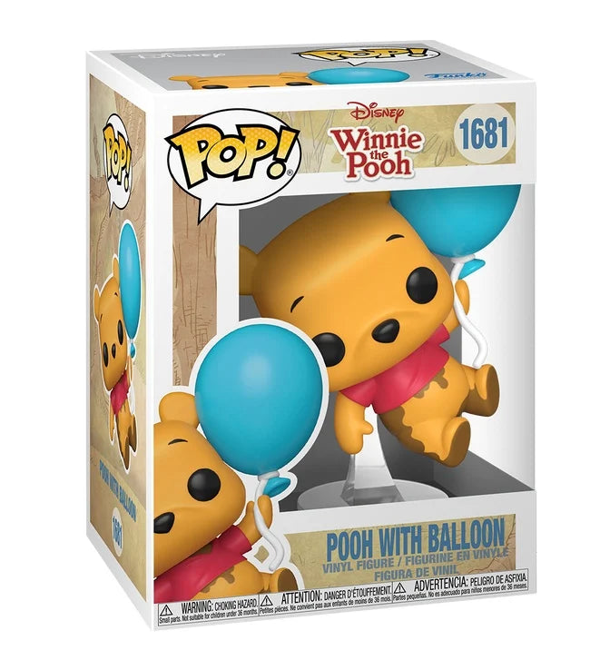 Winnie the Pooh POP! Disney Vinyl Figure – Pooh with Balloon – No. 1681