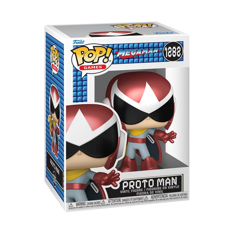 Funko POP! Games – Mega Man: Proto Man (N° 1282)