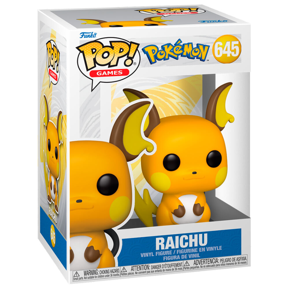 Pokemon POP! Games Vinyl Figure Raichu (9 cm)