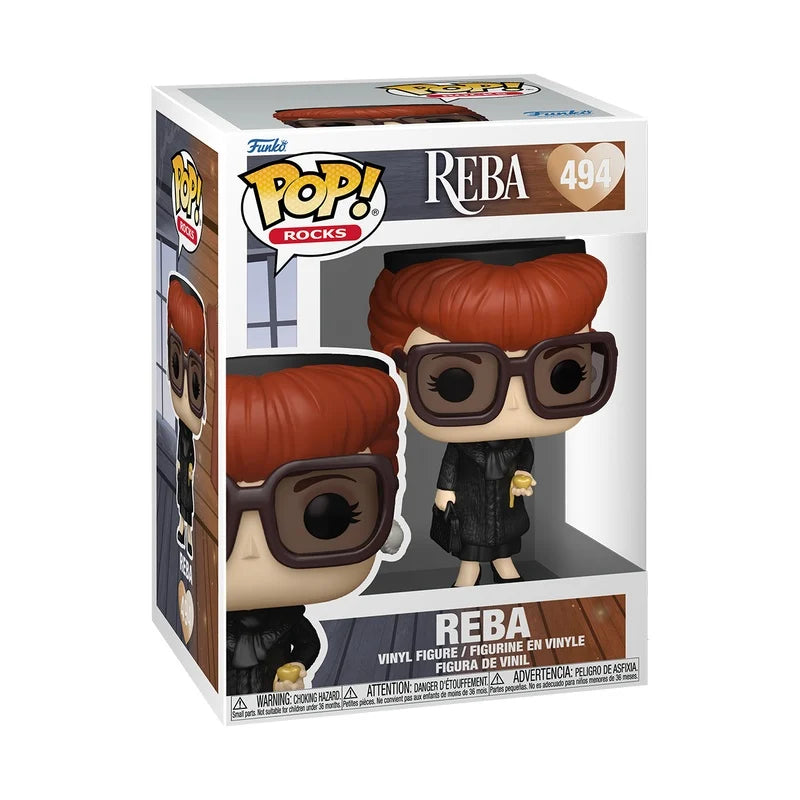 Reba POP! Rocks Vinyl Figure – Reba McEntire (Fancy) – No. 494