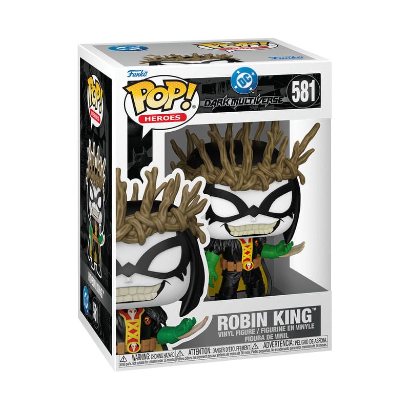 DC Dark Multiverse POP! Heroes Vinyl Figure – Robin King – 9 cm