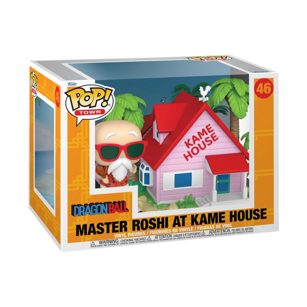 Dragon Ball POP! Town Vinyl Figure – Kame House with Master Roshi – No. 46