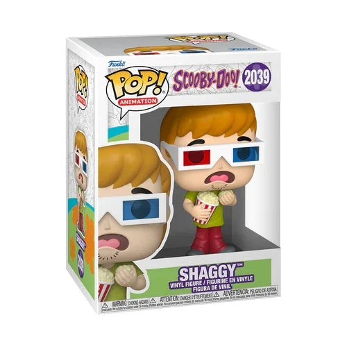 Scooby Doo POP! Animation Vinyl Figure – Shaggy (in 3D Glasses) – No. 2039