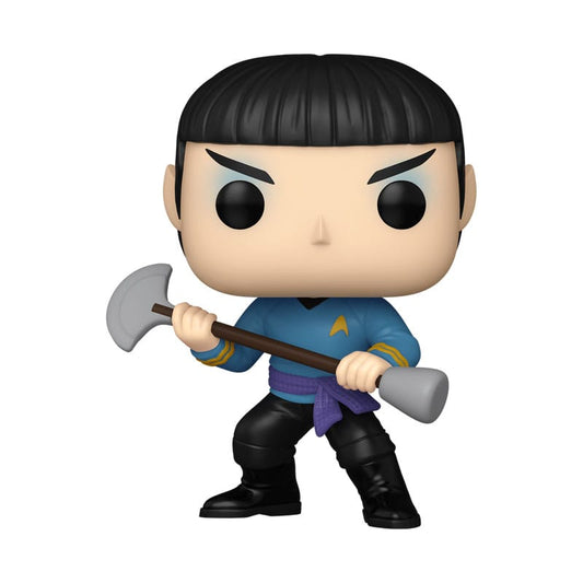 Star Trek POP! & Buddy TV Vinyl Figure – Spock with Weapon – 9 cm